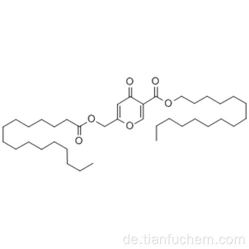 Hexadecansäure, 4-Oxo-6 - [[(1-oxohexadecyl) oxy] methyl] -4H-pyran-3-ylester CAS 79725-98-7